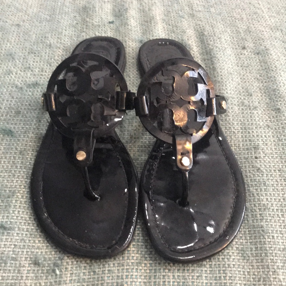 Tory Burch size 9 black sandals